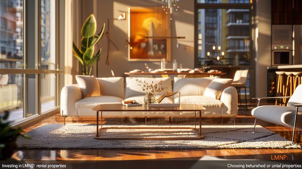 Investir en lmnp : opter pour une location nue ou meublée ?